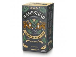 Hampstead Tea London BIO cerny caj s vanilkou 20ks 2