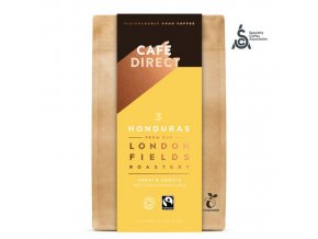 Cafedirect BIO mleta kava Honduras SCA 83 s tony karamelu a orisku 200g
