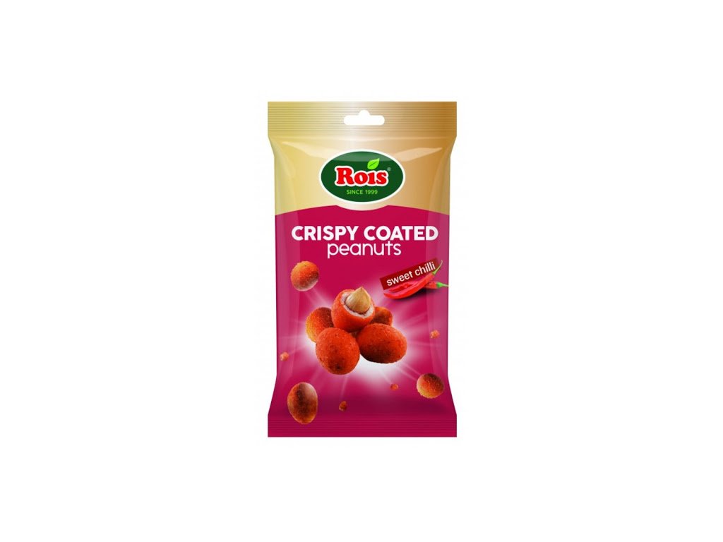 Rois Pražené arašídy v těstíčku Sweet Chilli 80g