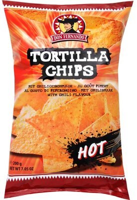 Don Fernando Tortilla Chips Chilli 200g