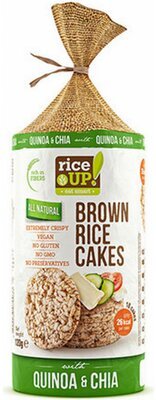 Rice Up Rýžové chlebíčky chia a quinoa 120 g