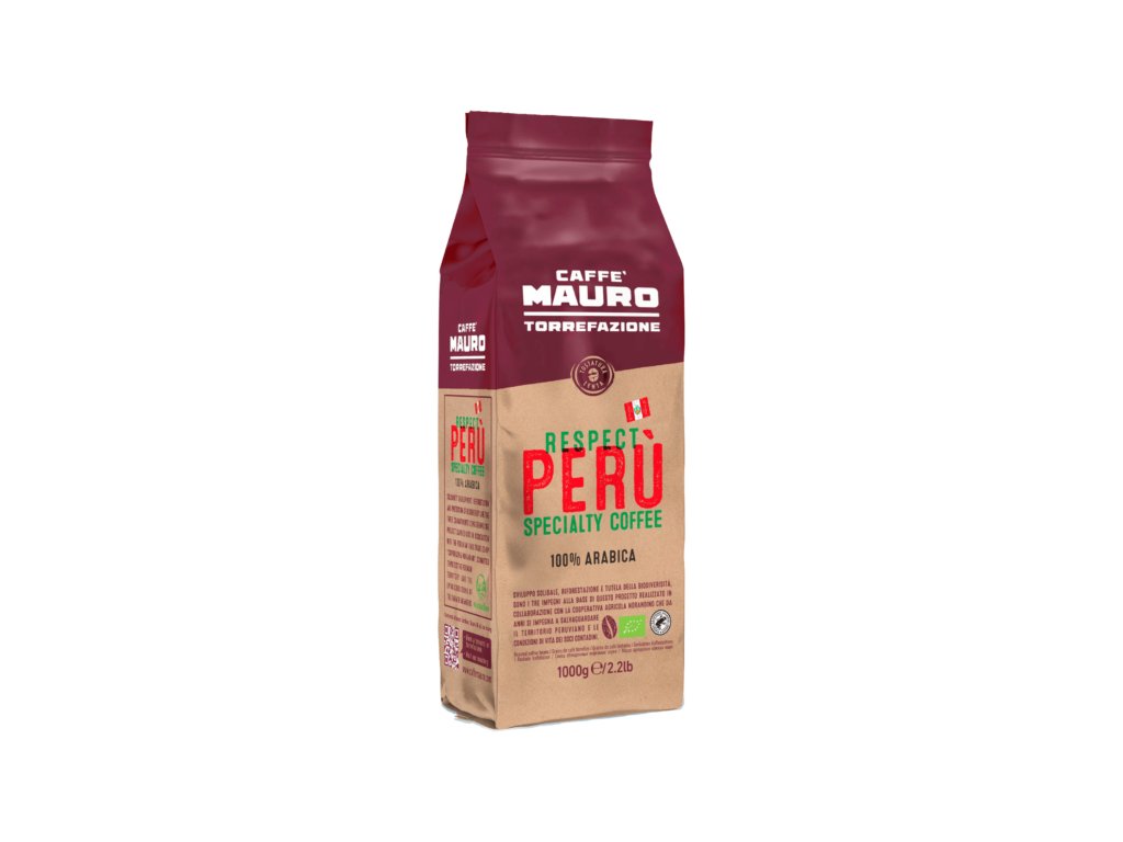 Káva Mauro Caffe Respect Peru – zrnková 1kg