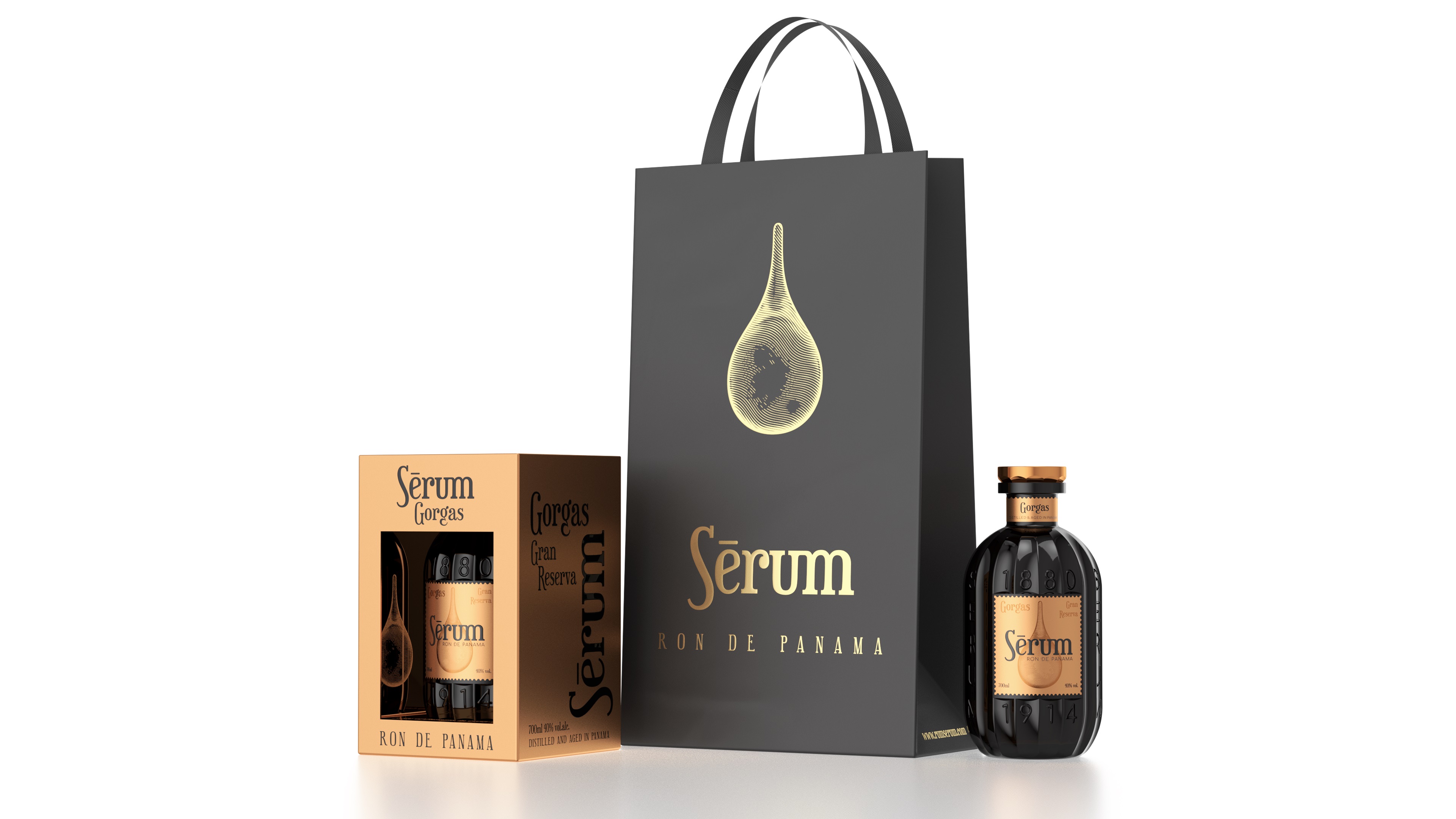 Sérum Gorgas 8YO 40% 0,7 l (dárkové balení a taška)