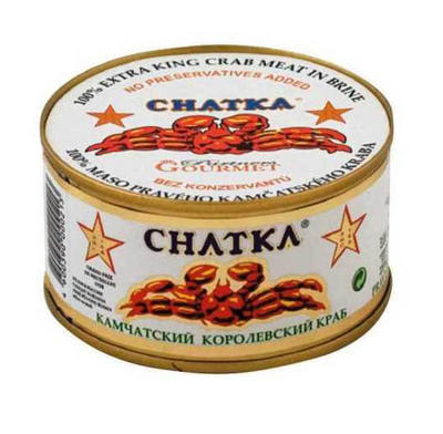 CHATKA Maso Kamčatského kraba 100% - kousky z těla 121g/90g