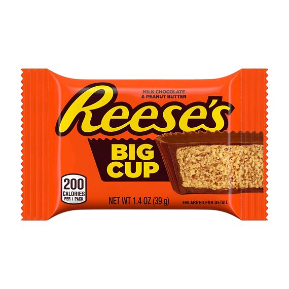 Reeses Reese's košíček plněný arašídovým máslem s polevou z mléčné čokolády 39 g