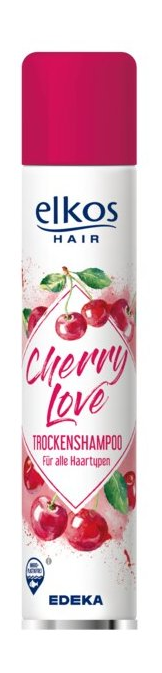 Elkos CHERRY LOVE suchý šampon na vlasy 200ml