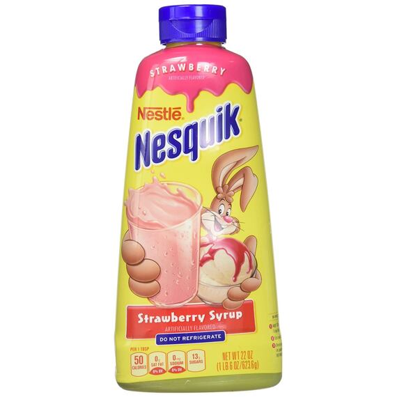 Nestlé Nesquik poleva s příchutí jahody 623,6g