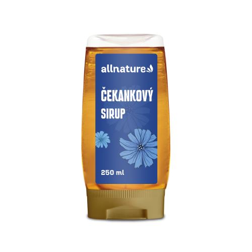 Allnature Čekankový sirup 250 ml-MINIMÁLNÍ TRVANLIVOST 02/24