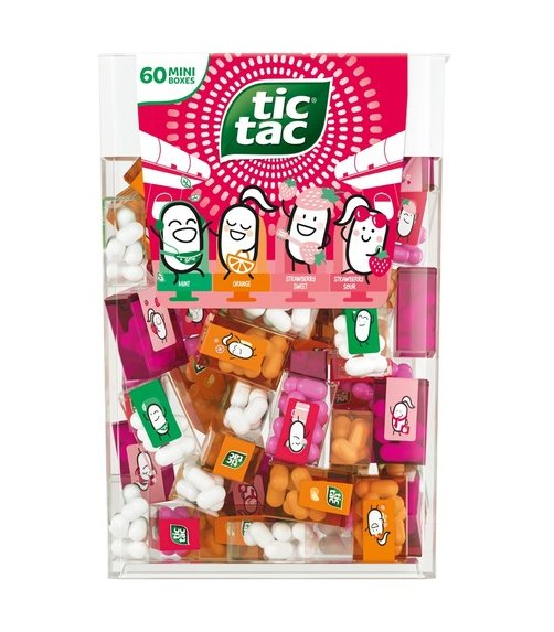 Tic Tac Jahoda Mix 228 g