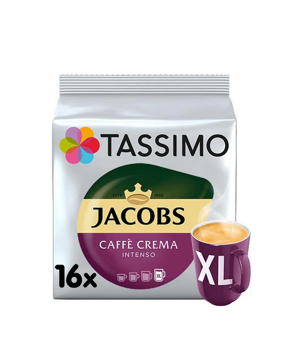 Kávové Kapsle Tassimo Caffe Crema XL Intenso - 16ks 144g