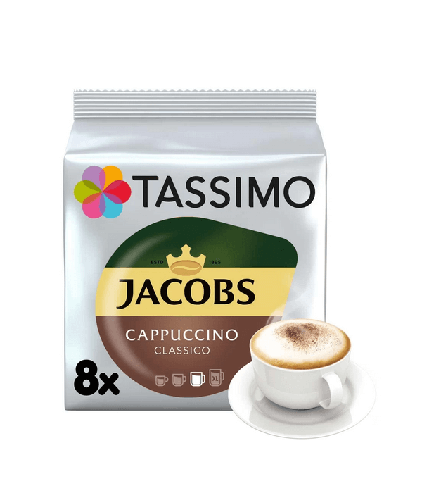 Kávové Kapsle Tassimo CaPPUCCINO - 8ks 260g