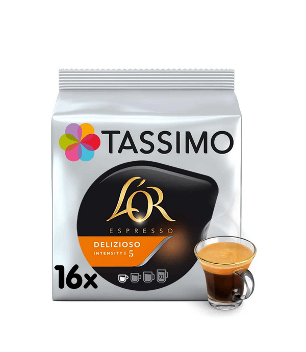 Kávové Kapsle Tassimo L’OR Espresso Delizioso - 16ks 104g
