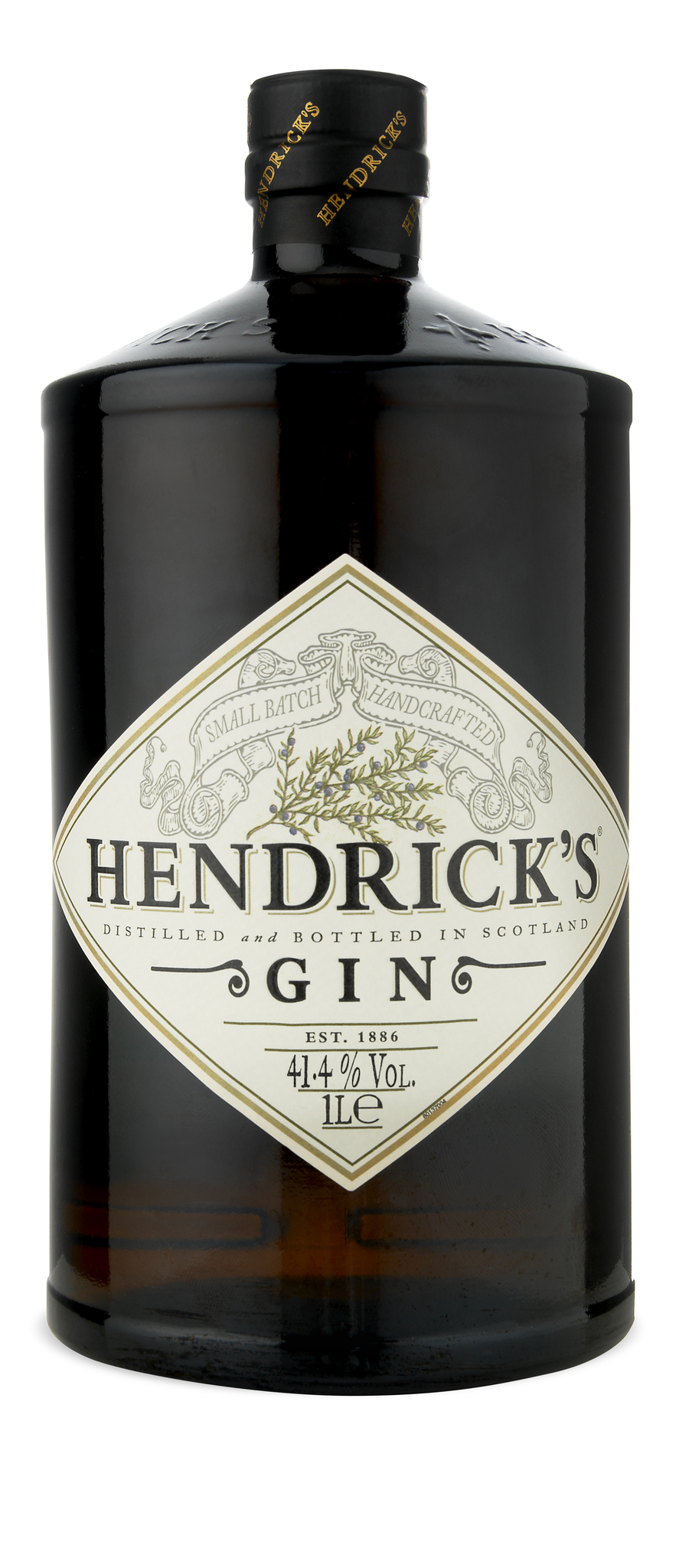 Hendricks Gin 41.4% 1 l (holá láhev)