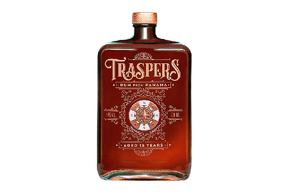 Traspers Panama Rum 15 Years Old 44% 0,7l (holá láhev)