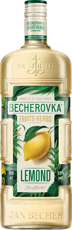 Becherovka Lemond 20% 1 l (holá láhev)