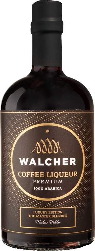 Walcher Coffee Liqueur Premium - kávový likér 25% 0,7l (holá láhev)