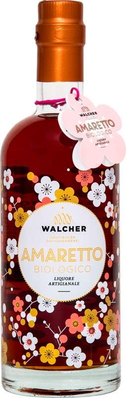 Walcher BIO Amaretto likér 28% 0,7l (holá láhev)