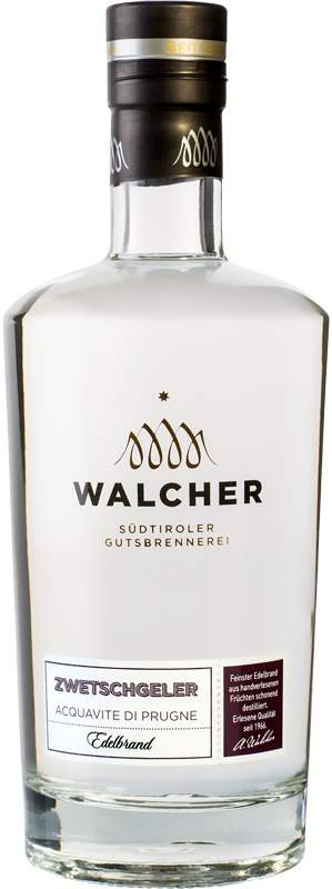 Walcher Zwetschgeler Švestka 40% 0,7l (holá láhev)
