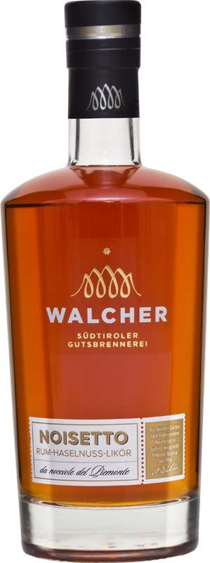 Walcher Noisetto Oříškovo-rumový likér 21% 0,7l (holá láhev)