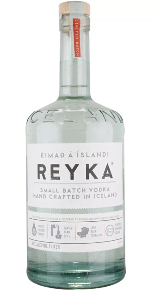 Vodka Reyka ultra premium icelandic 40% 1l (holá láhev)