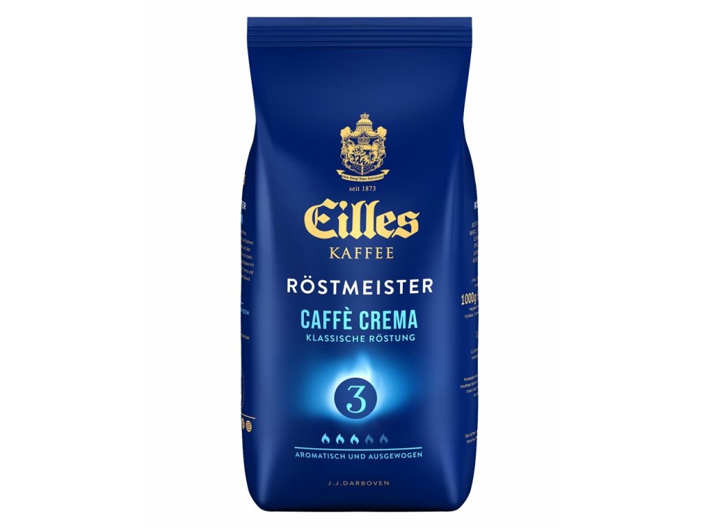 Eilles Kaffee Röstmeister Café Crema - zrnková káva 1 kg