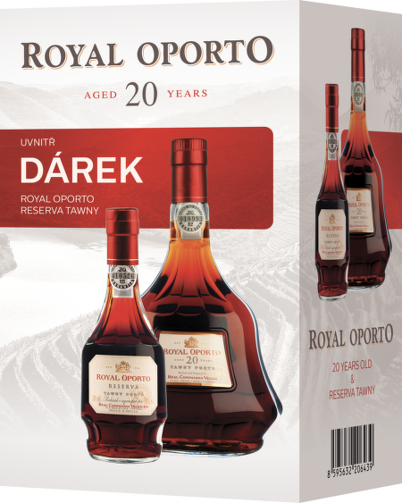 Royal Oporto 20 Years aged Tawny 0,75l a Royal Oporto Reserva Tawny 0,2l