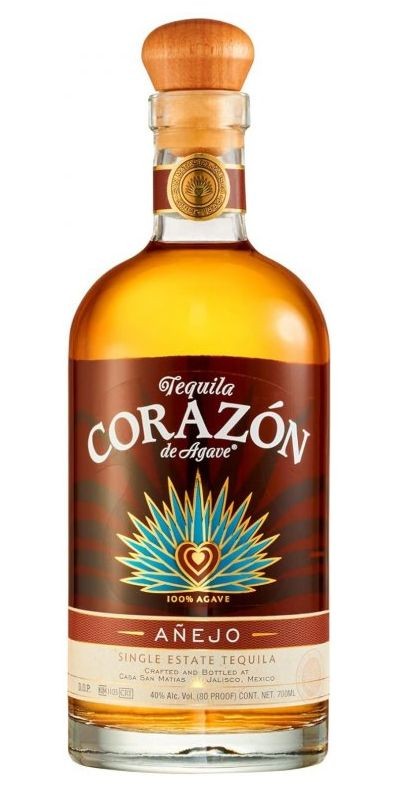 Corazon De Agave Anejo Single Estate 40% 0,7 l (holá láhev)