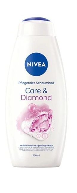 Nivea sprchový gel Banho Crema Diamond 750 ml