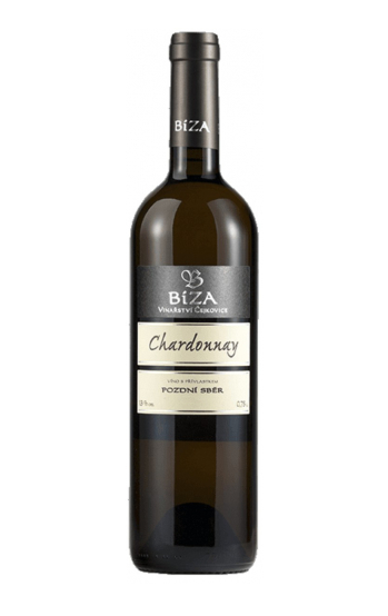 Vinařství Bíza Chardonnay pozdní sběr suché 2019 12% 0,75l