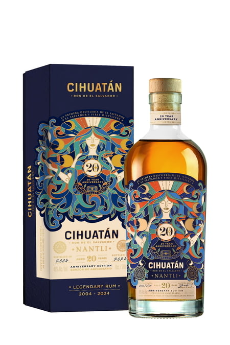 Cihuatán Nantli 20th Anniversary Edition Paper Box Rum 40% 0,7 l