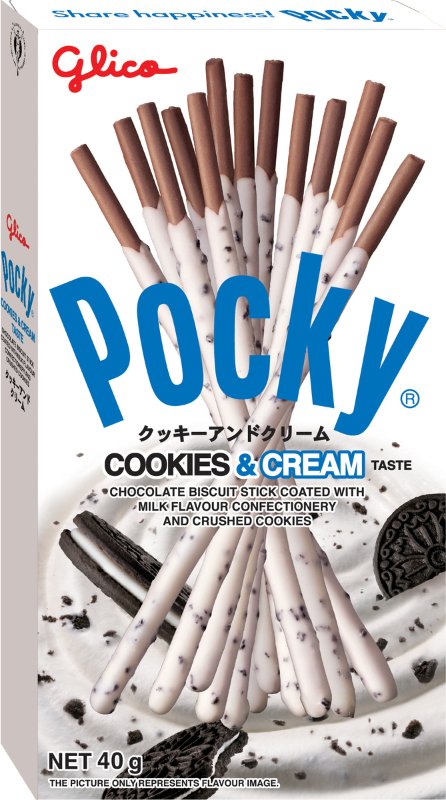 Glico Pocky Cookies & Cream 40 g