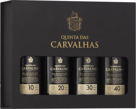 Port Quinta das Carvalhas, miniset - sada Portských vín - 4 x 50 ml