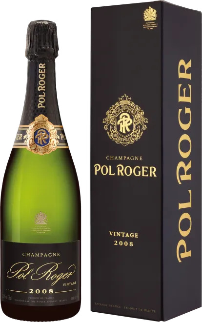 Pol Roger Brut Vintage Champagne box 0,75l