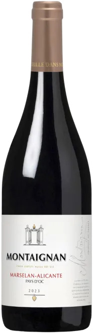 LGI Montaignan rouge, IGP Pays d'Oc - červené víno -0,75l