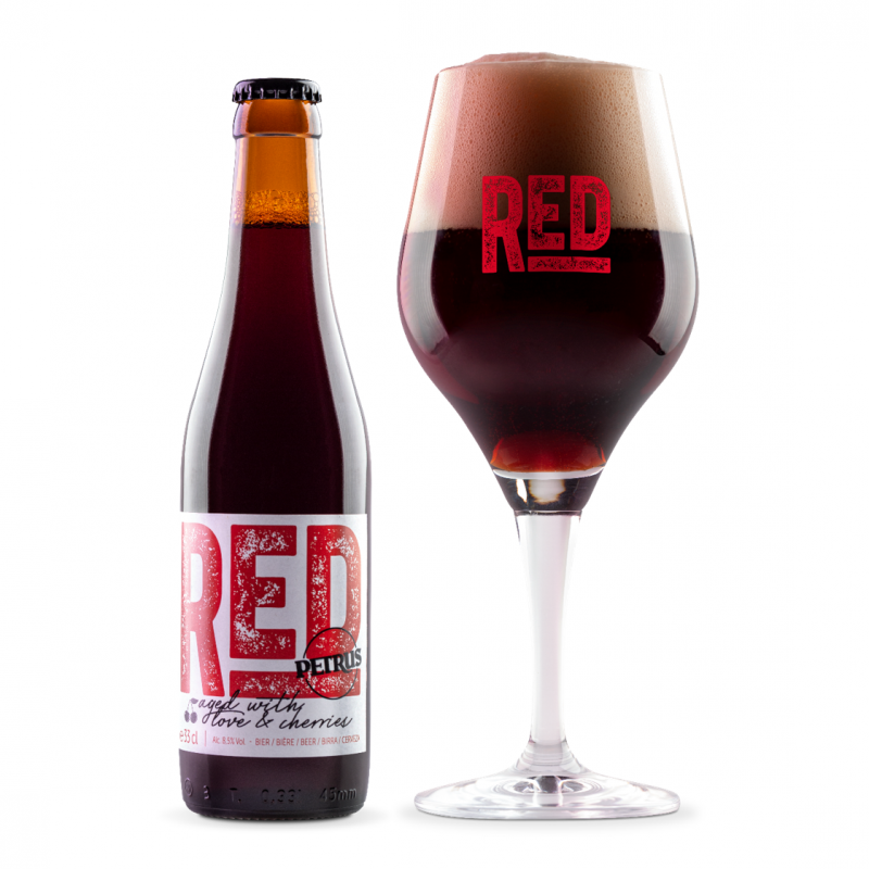 De Brabandere Pivo Red by Petrus 18° 8,5% 0,33 l