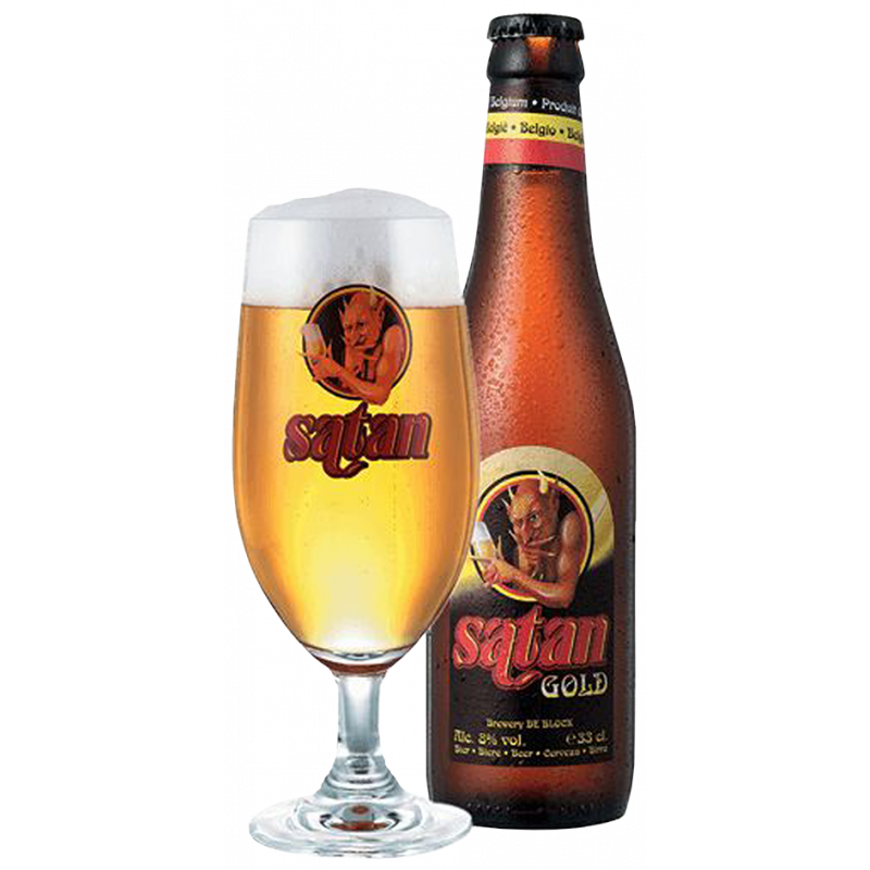 De Block Pivo Satan Gold 17° 8% 0,25 l