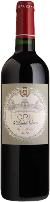 Château Rauzan Gassies L´ORME de Rauzan Gassies 2012 0,75l