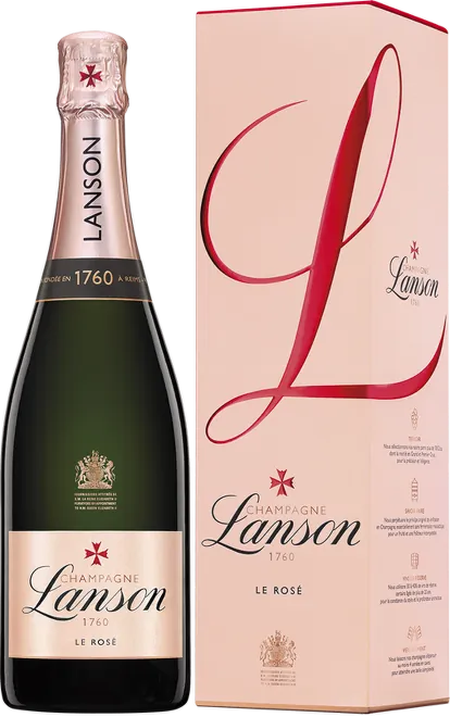 Lanson Le Rosé Label Brut Champagne box 0,75l