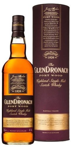 GlenDronach-Port wood-single malt Highland whisky-46%,0,7l