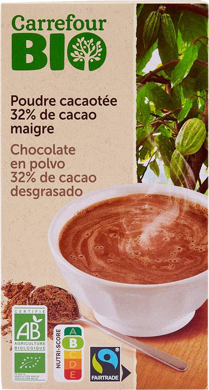Carrefour BIO Kakao odtučněné 500g