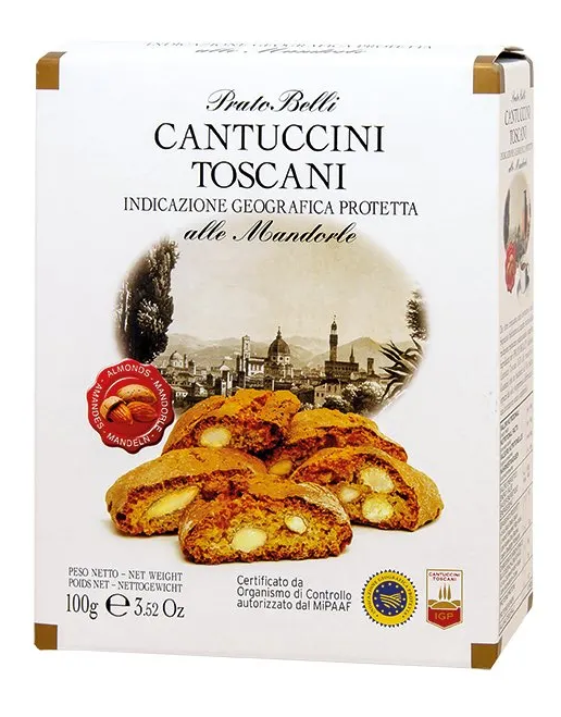Prato Belli Cantuccini křupavé sušenky s mandlemi 100g