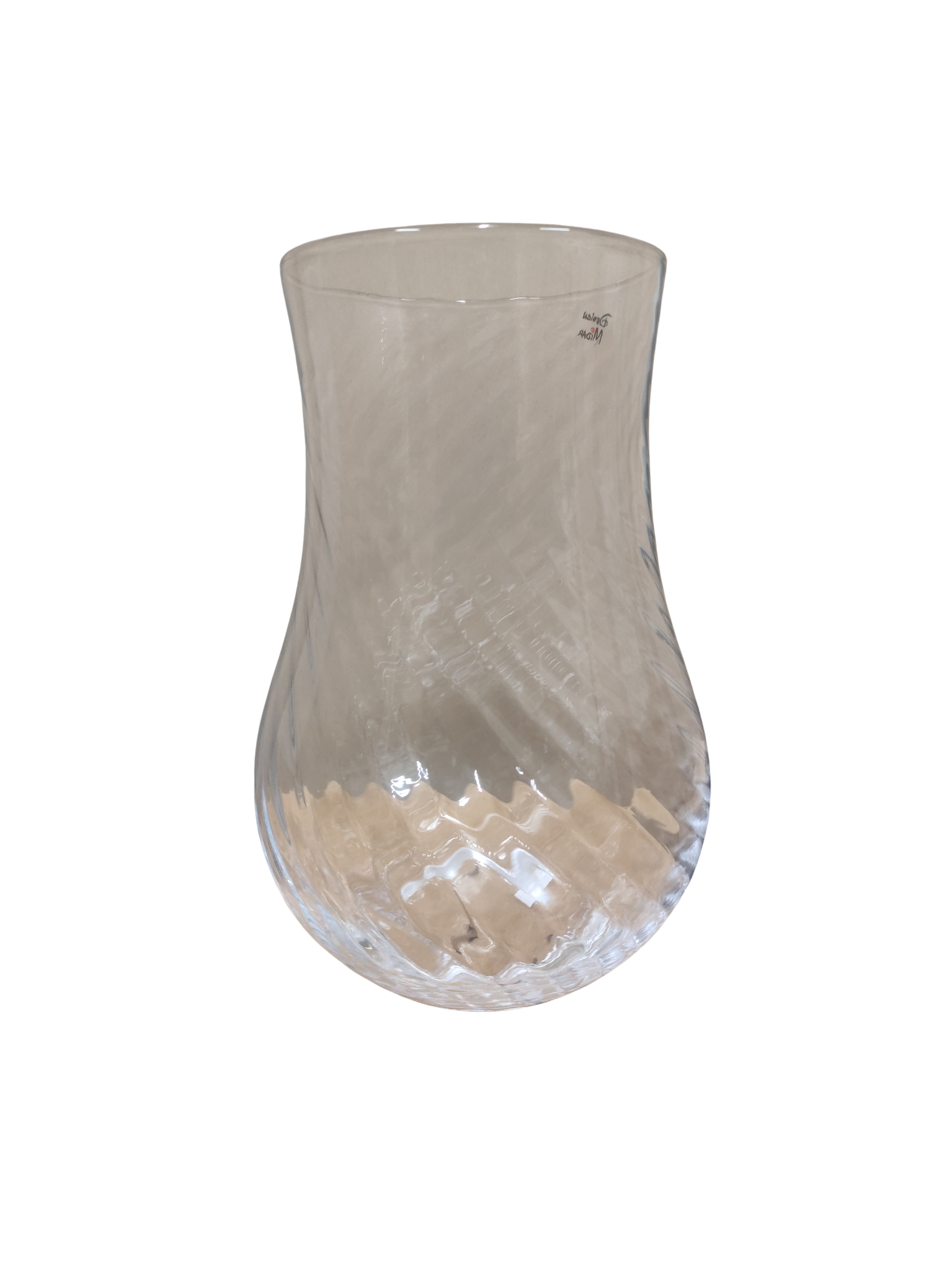 skleněná váza midar číslo 10-28cm