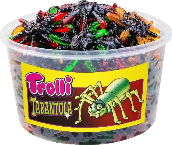 Trolli Tarantula - želé bonbony tarantule - dóza 975g