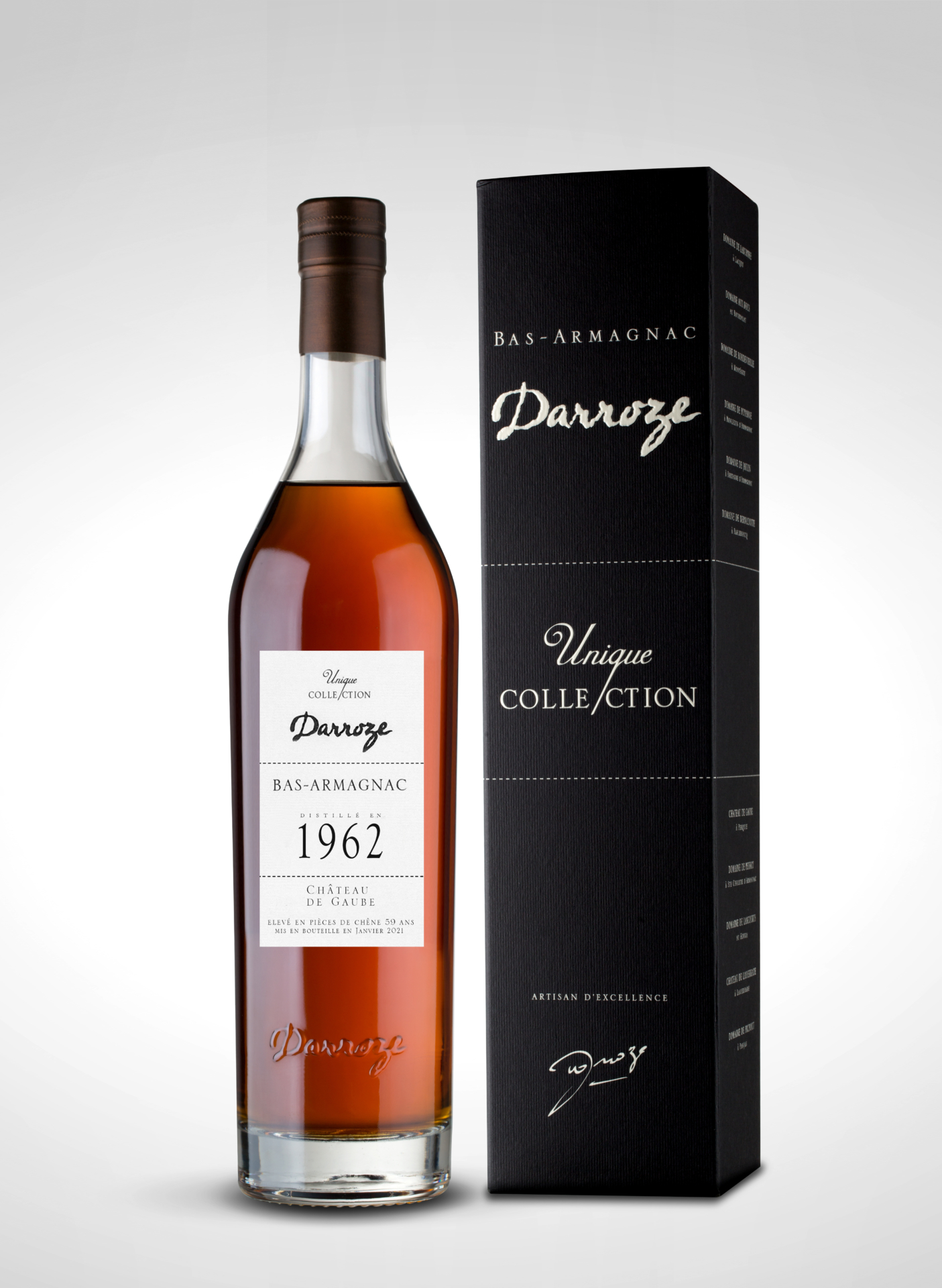 Armagnac DARROZE 1962 Chateau de Gaube 42,5% 0,7l (karton)