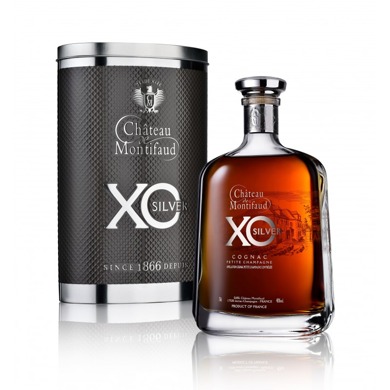 Cognac Chateau de Montifaud XO Silver 40% 0,7 l (karafa)