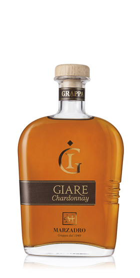 Grappa Marzadro Le Giare Chardonnay 45% 0,7 l (holá láhev)