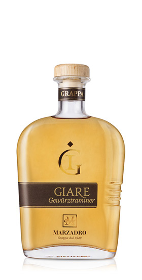 Grappa Marzadro Le Giare Gewurztraminer 41% 0,7 l (holá láhev)