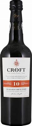 Portské víno Croft 10YO Tawny 20% 0,75l (holá láhev)