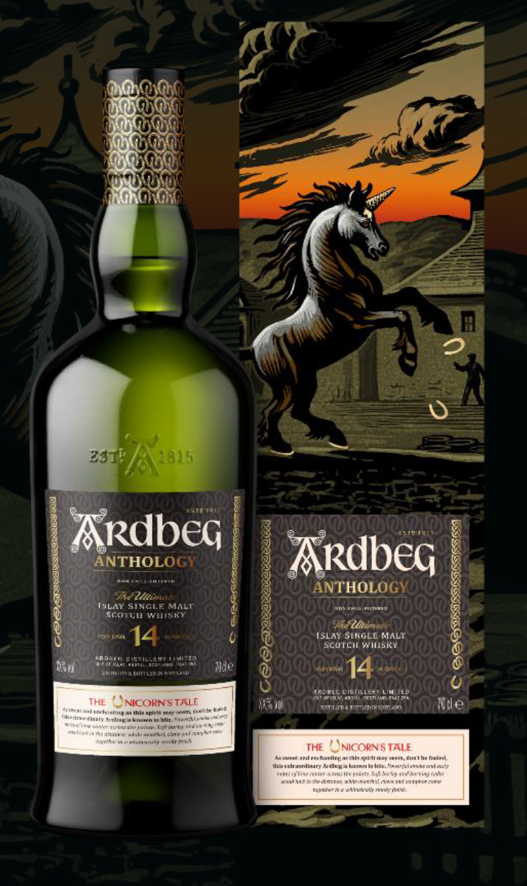 Ardbeg 14 letá Anthology The Unicorn’s Tale