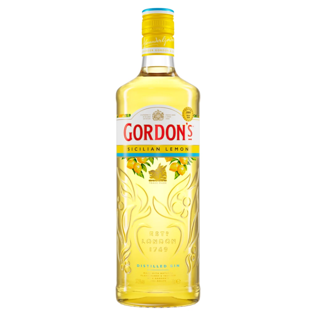 Gin Gordon's Sicilian Lemon 37,5% 0,7l (holá láhev)